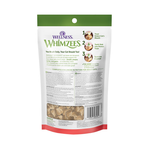 WHIMZEES Chicken & Salmon back packaging