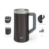 Creston 25 ounce Vacuum Insulated Stainless Steel Tumbler, Black