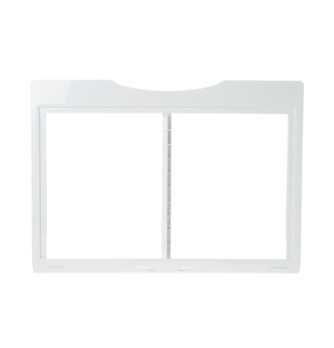 Refrigerator full width bin support - glass not included