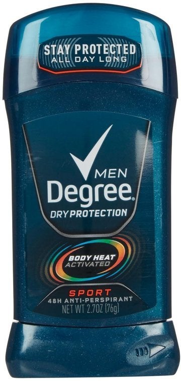 Antiperspirant / Deodorant Degree® Men Solid 2.7 oz. Sport Scent