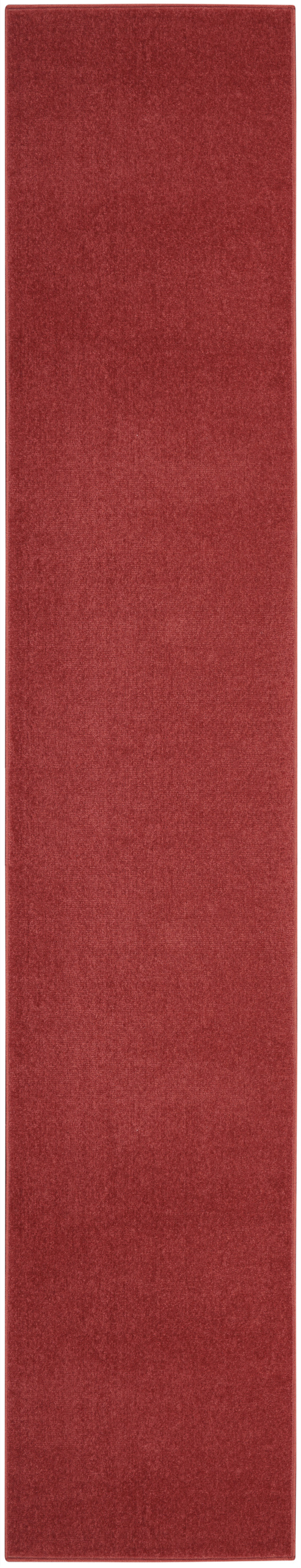 Nourison Nourison Essentials 2'2" x 20' Brick Red Outdoor Rug