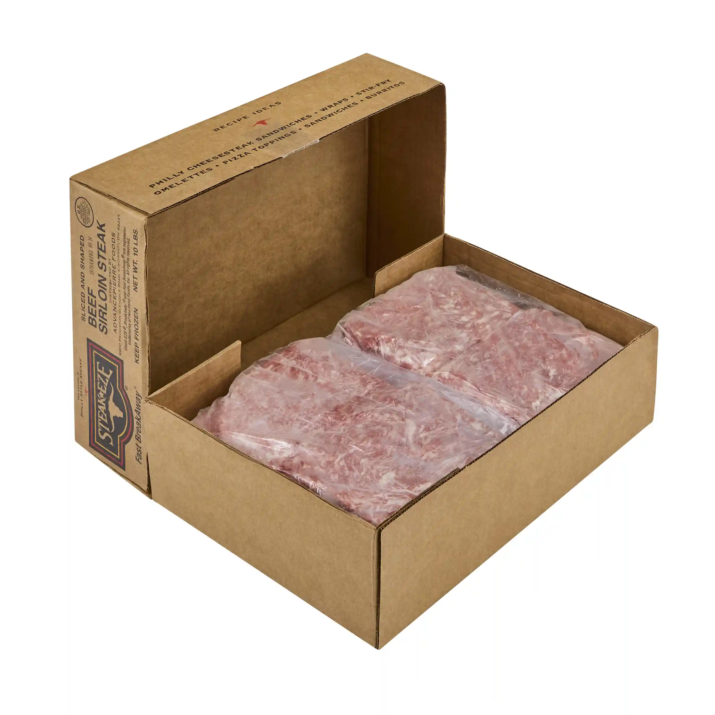 The Original Steak-EZE® Revolutionary Fast BreakAway® Sirloin Beef Flat Steak, Non Marinated, 6 oz_image_4
