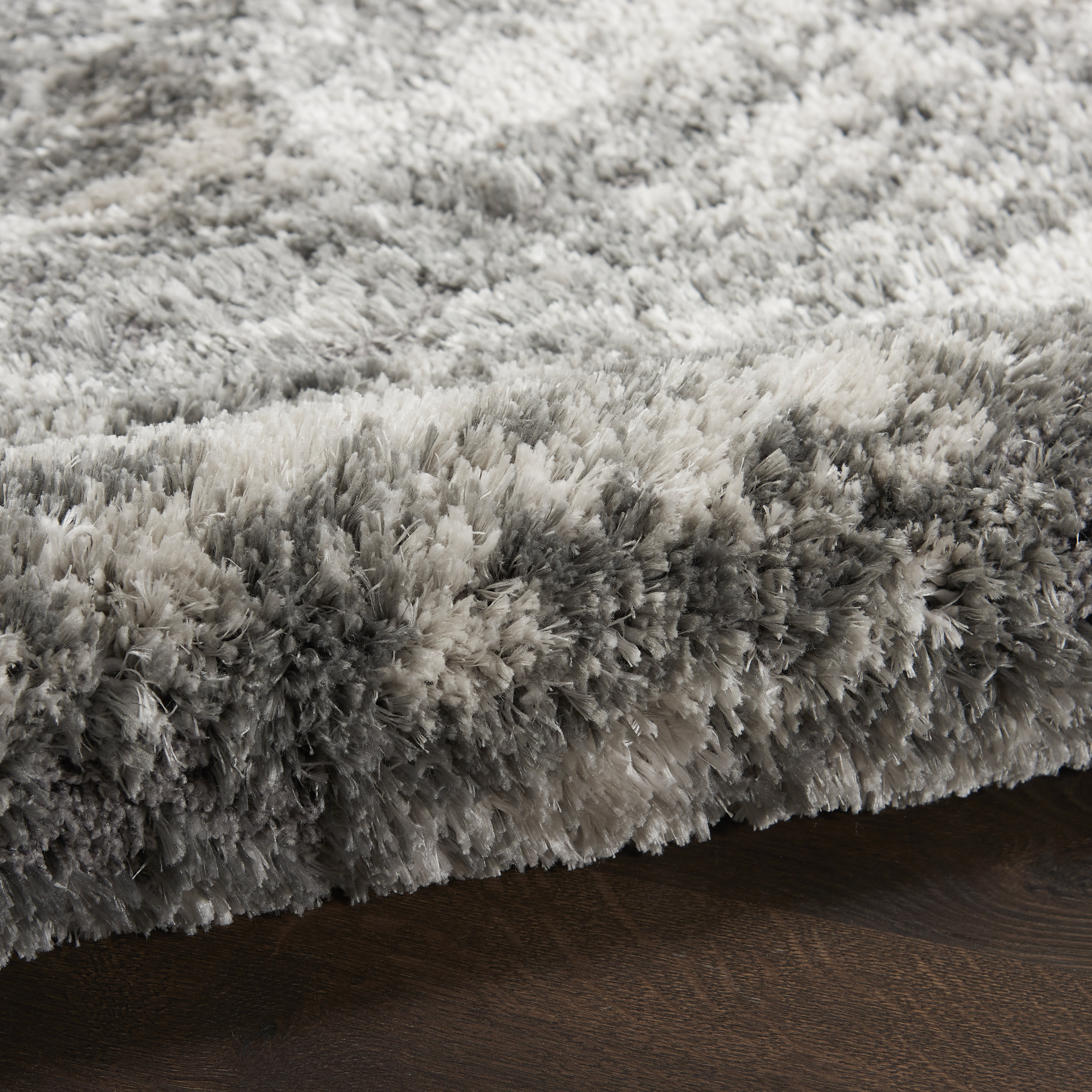 Nourison Dreamy Shag 4' x 6' Charcoal Grey Shag Indoor Rug