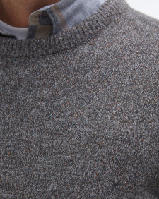 Essential Tisbury Crew-Neck Jumper Fog