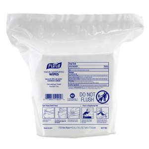 Gojo, PURELL® Hand Sanitizing Wipes Hand Sanitizer Wipes,  1700 Wipes/Container