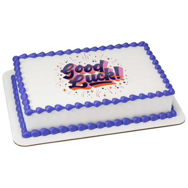 Good Luck! PhotoCake® Edible Image®