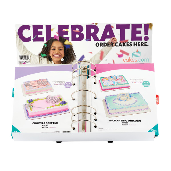 Celebrate The Magic of Cakes® Low-Profile The Magic of Cakes® Stand Header Card