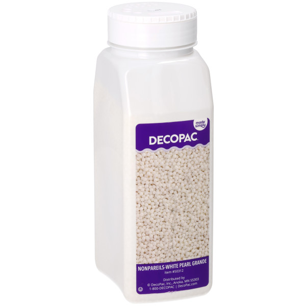 White Pearl Grande Made Simply™ Nonpareils