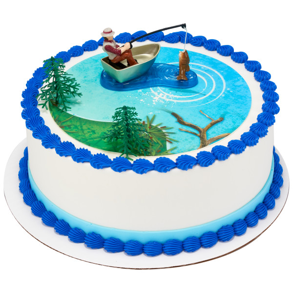 Fisherman with Action Fish DecoSet®