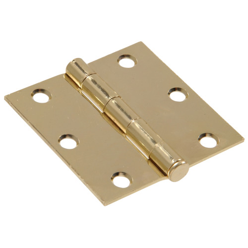 Hardware Essentials Residential Door Hinges with Removable Pin Brass 3