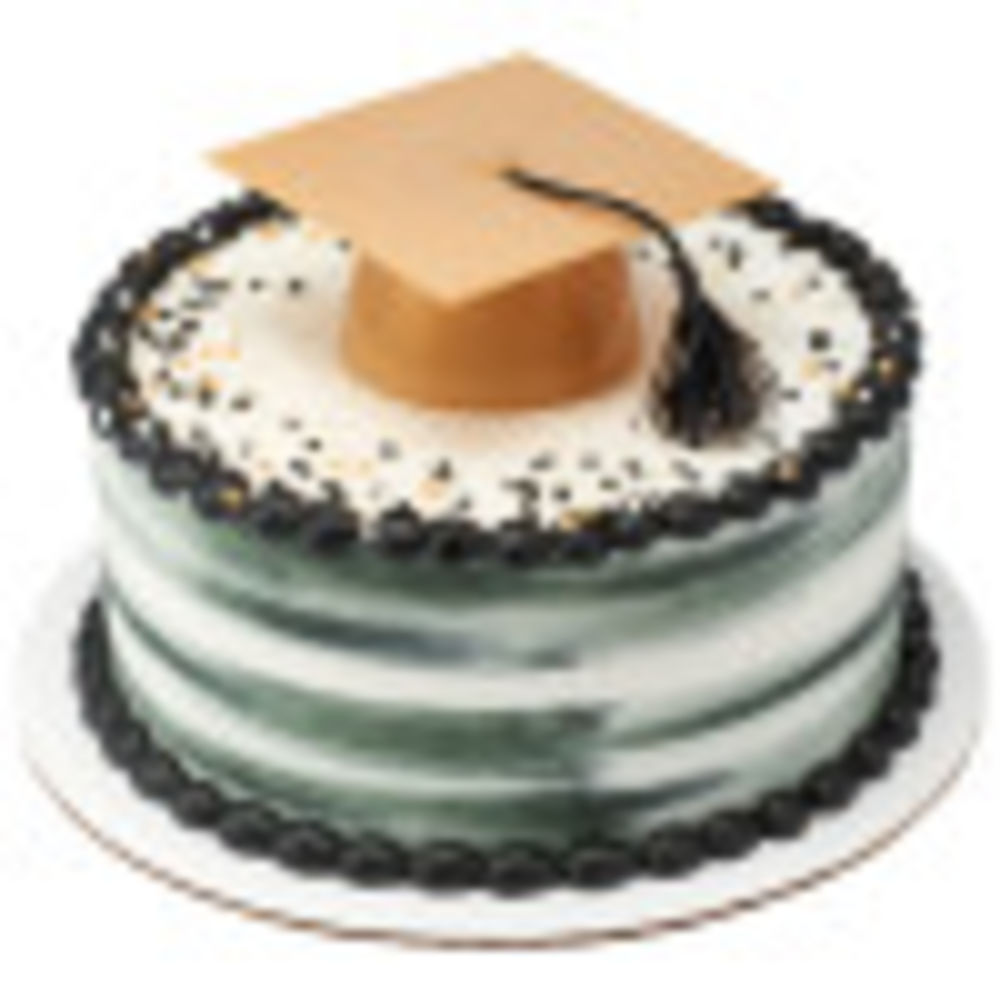 Image Cake Gold Smooth Grad Hat