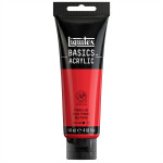 Liquitex BASICS Acrylic Paint 118 mL Tube Pyrrole Red