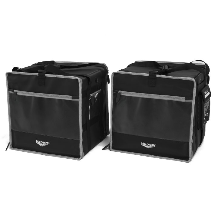 5-Series backpack delivery bag with integrated frame, heat pad and 120-volt power cord