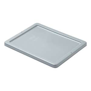 Rubbermaid Commercial, Palletote, 23.8" X 19.8" Lid For Stackable Nestable Container, Gray