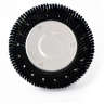 Malish, 18", SpinSafe® Carpet Brush w/Glide Plate, Black