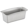 2.5-quart Miramar® contemporary stainless steel third-size food pan