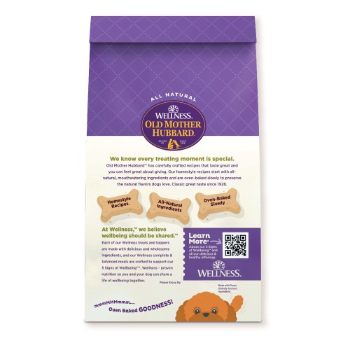 Old Mother Hubbard Grain Free Pick of the Patch back packaging