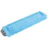 Unger, SmartColor™ Micro 15.0, 16"W, Microfiber, Blue, Tabs, Wet Mop