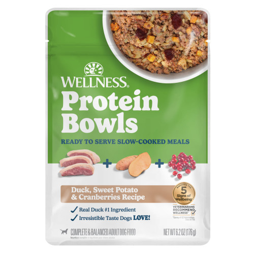 Wellness Protein Bowls Duck, Sweet Potato & Cranberries Product