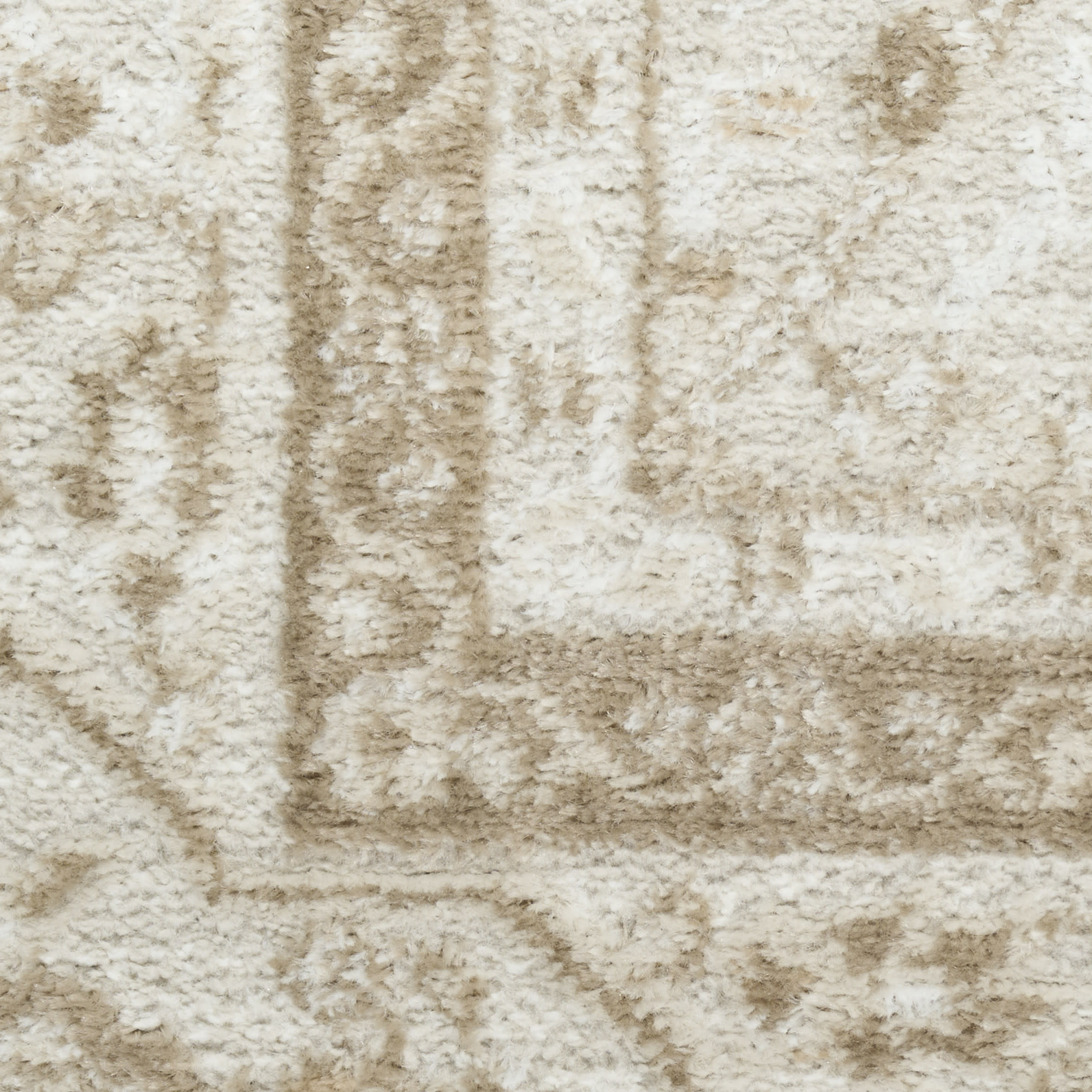 Nourison Dekor 5'3" x 7' Ivory Taupe Vintage Indoor Rug