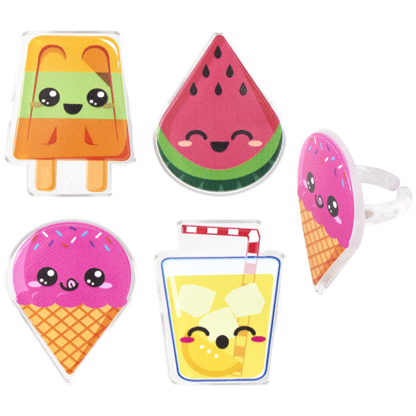 Cool Summer Treats Cupcake Rings