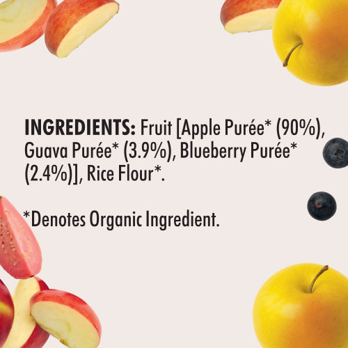  Wattie's® Organic Apple Medley with Guava & Blueberries 120g 4-6+ months 