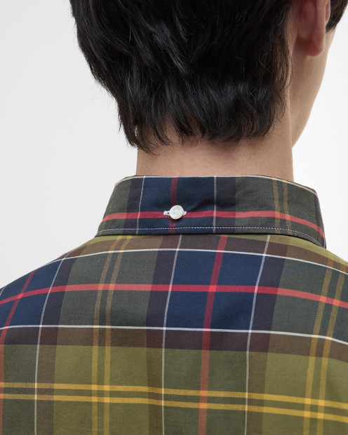 Taggon Tartan Oversized Shirt Classic Tartan