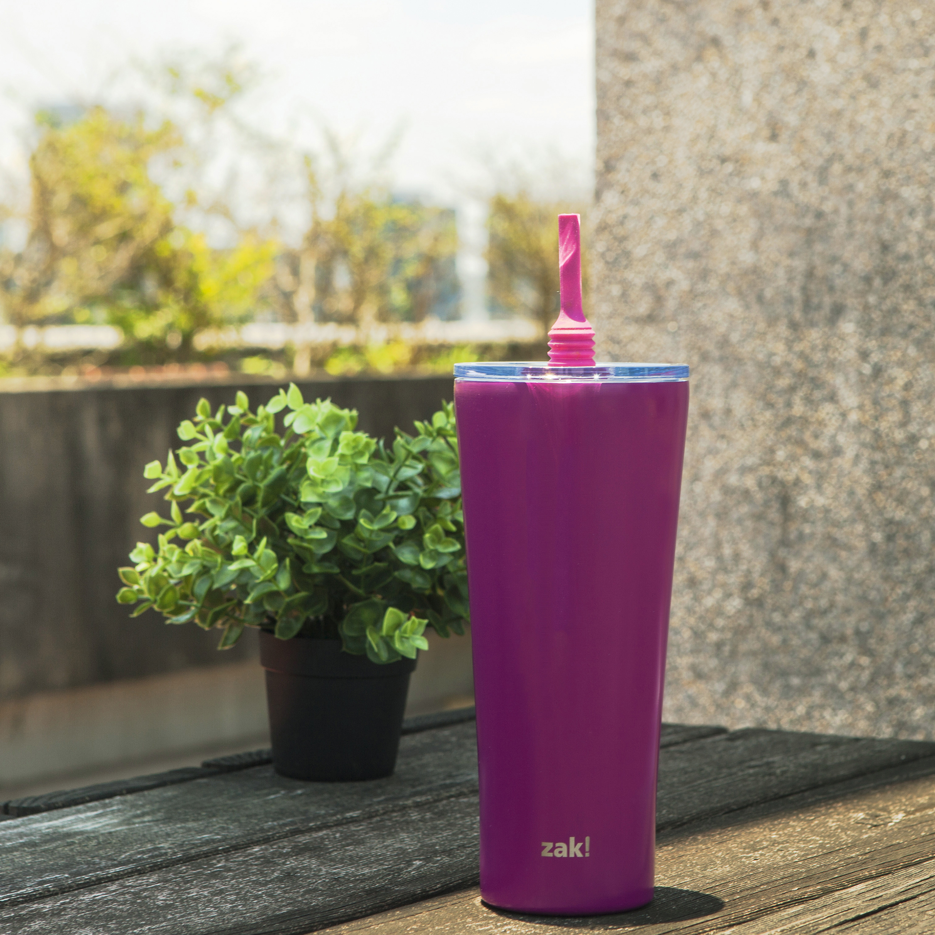Alfalfa 30 ounce Vacuum Insulated Stainless Steel Tumbler, Wild Berry slideshow image 5 Alfalfa 30 ounce Vacuum Insulated Stainless Steel Tumbler, Wild Berry slideshow image 5