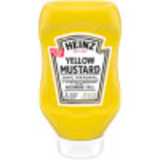 Heinz 100% Natural Yellow Mustard, 20 oz Bottle