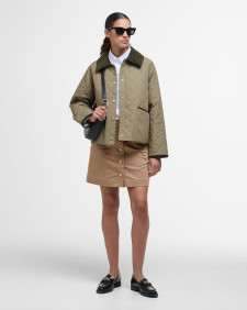 Anise Quilted Jacket Dusky Green/Ancient