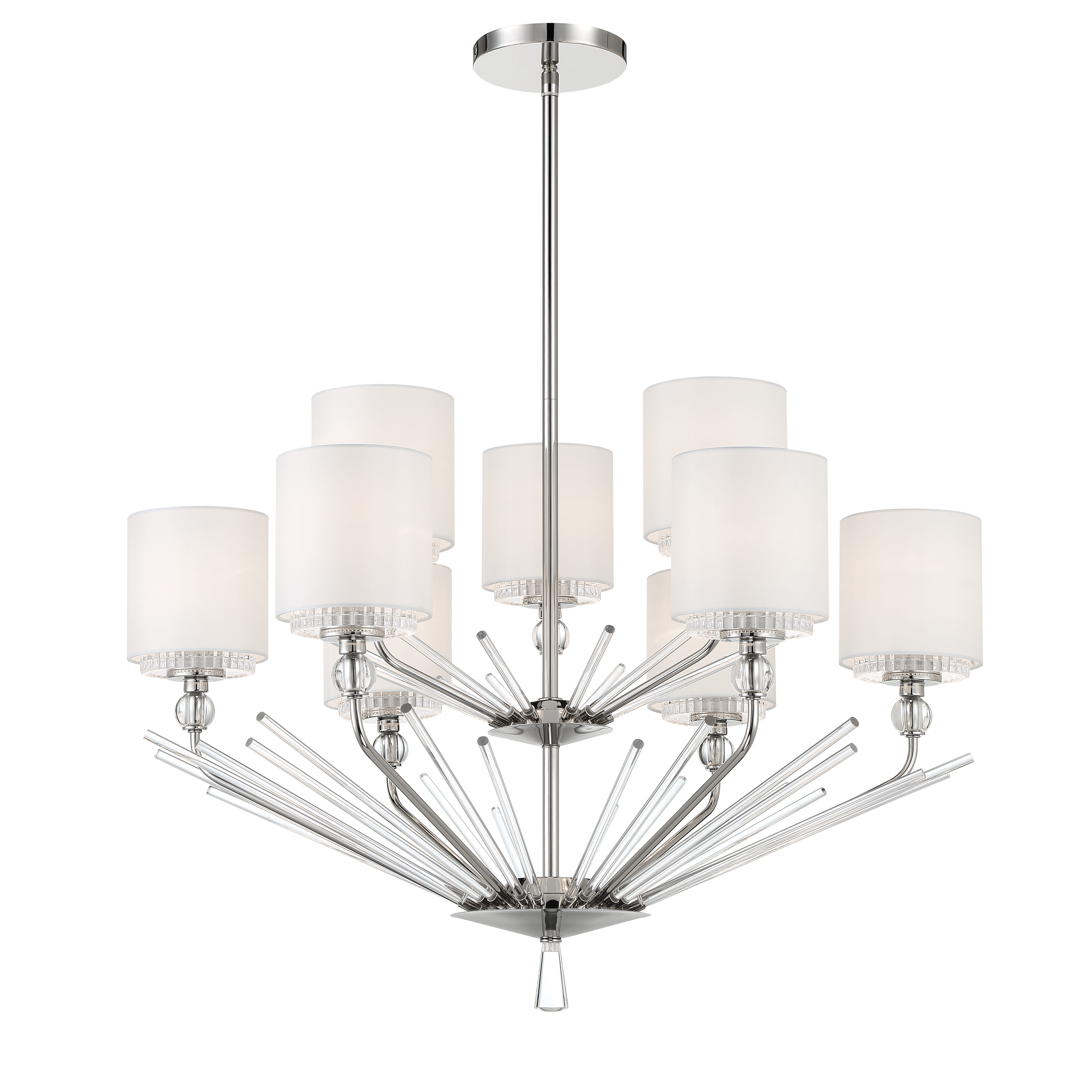 Sutton - 9 Light Chandelier, a Robin Baron Design