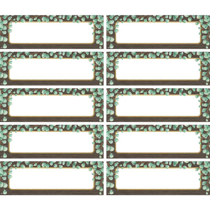 Eucalyptus Labels Magnetic Accents, Pack of 20
