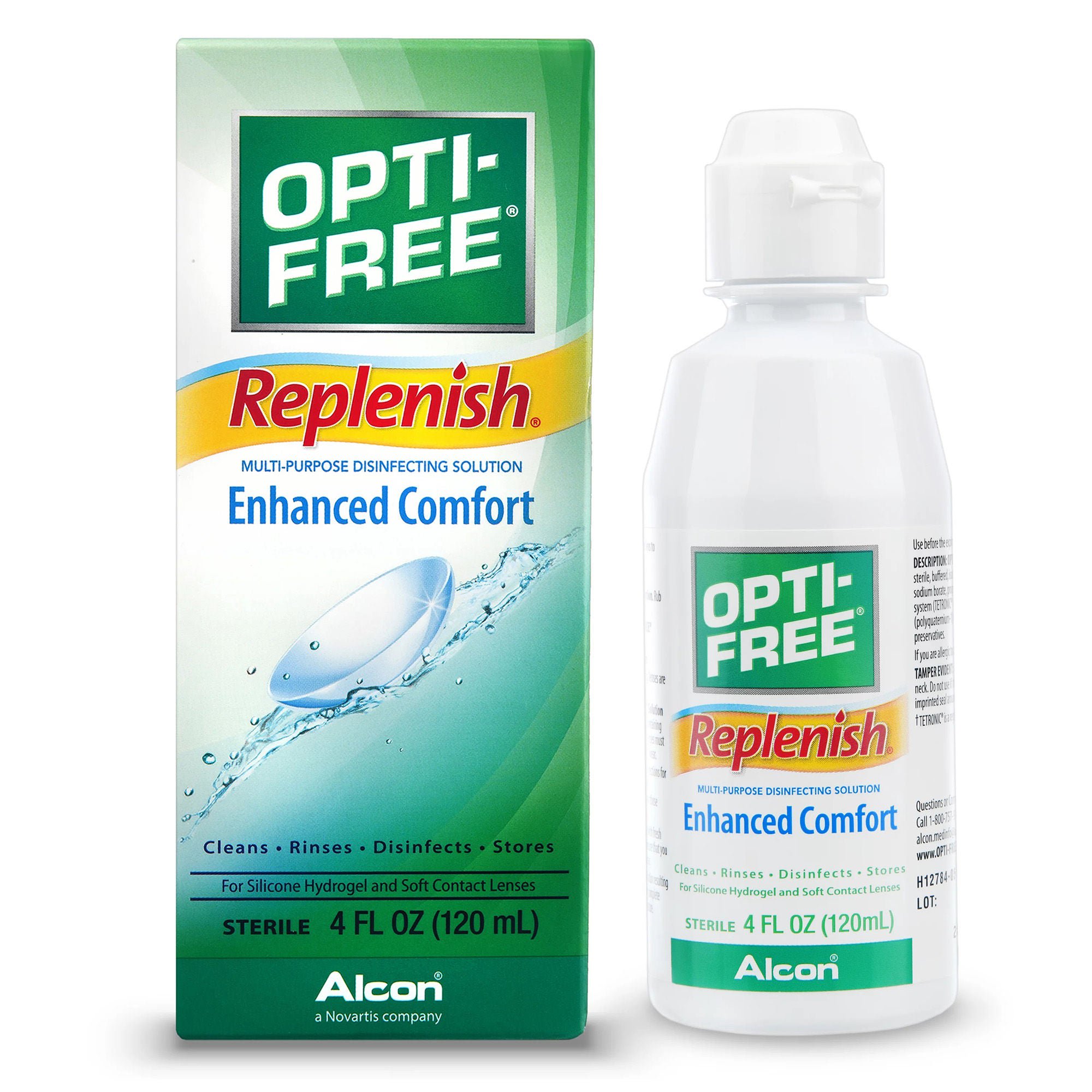 Opti Free® Replenish® Enhanced Comfort Multi-Purpose Disinfecting Solution