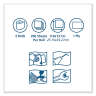 Tork, W22 Advanced ShopMax, Heavy Duty, 1 ply, 9.90"x13.10", Paper, Industrial Wipers, Blue