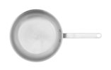 7-inch Tribute 3-ply fry pan with natural finish and plated handle