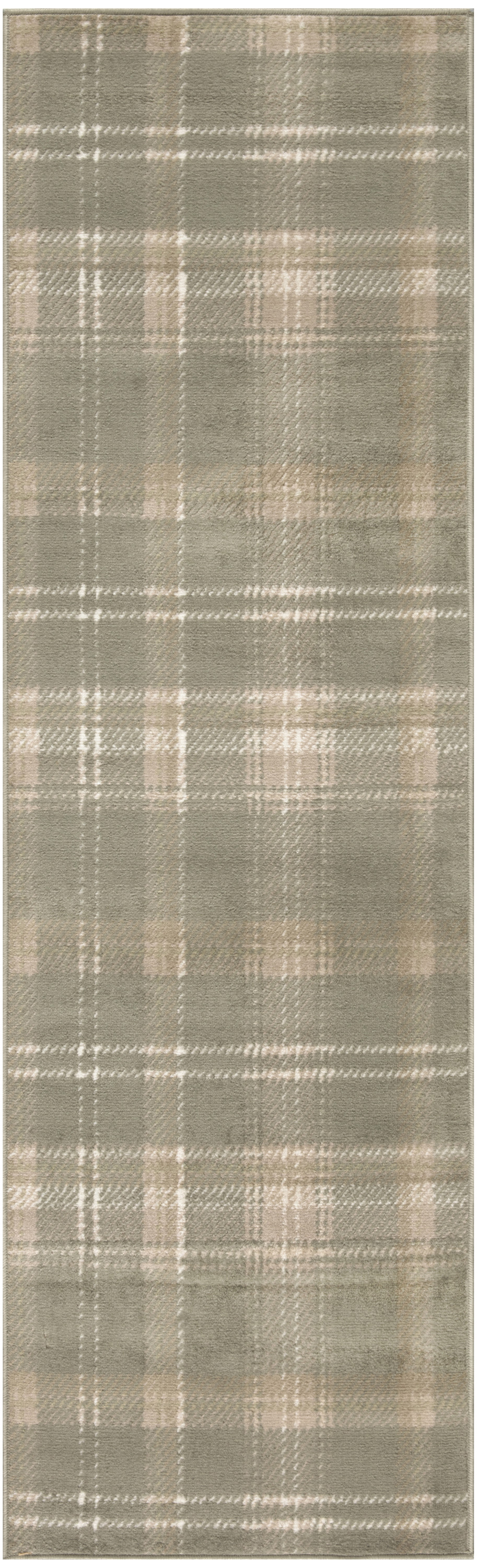 Nourison Grafix 2' x 6' Olive Farmhouse Indoor Rug