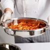 6-quart replacement stainless steel food pan for Intrigue® round induction chafer