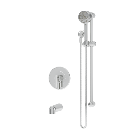 Dia Tub and Hand Shower Trim with VersaFlex Integral Diverter