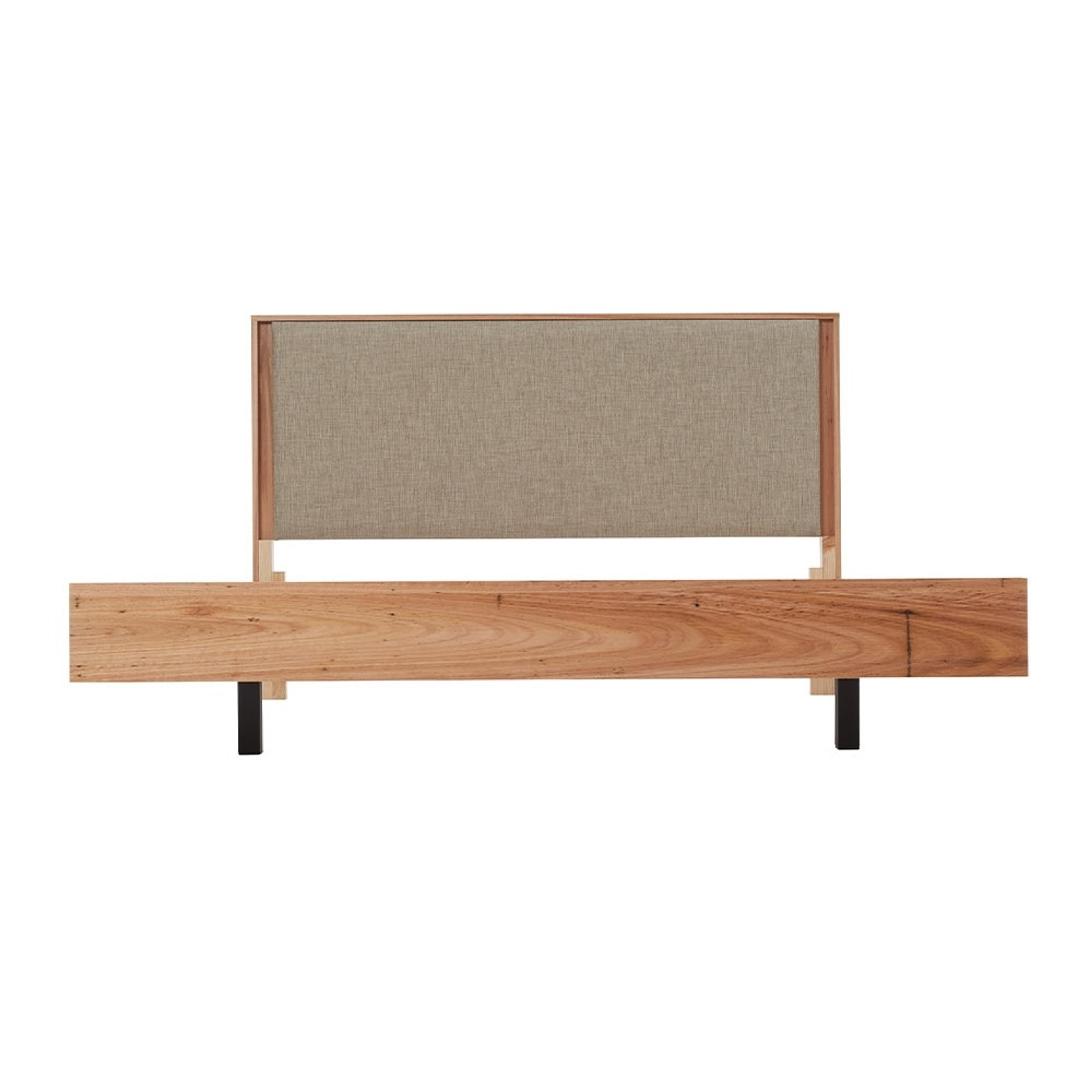 Product image of the  Gap X Bed Frame, W/ Upholstered Headboard, Native-Nixon Sand from Forty Winks