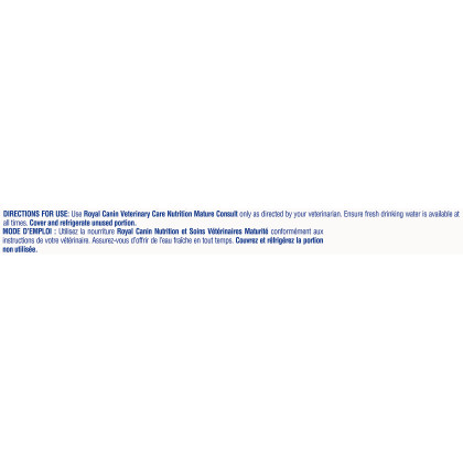 Royal Canin Veterinary Diet Canine Mature Consult Canned Dog Food