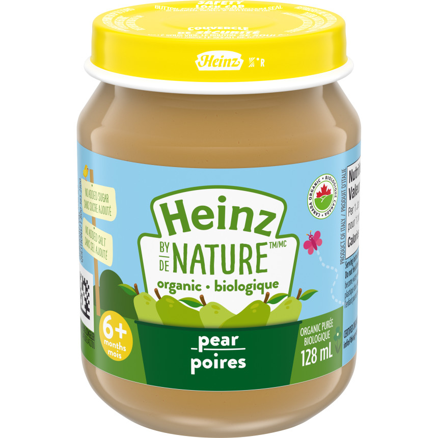 Heinz by Nature Organic Baby Food - Pear Purée title=