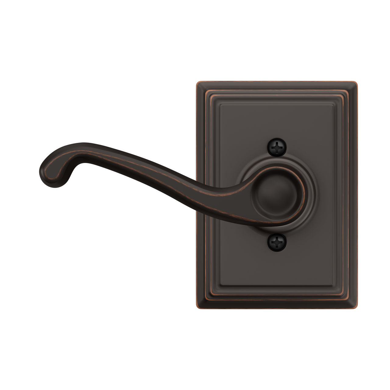 Flair Non-Turning (Dummy) Door Lever with Addison Trim