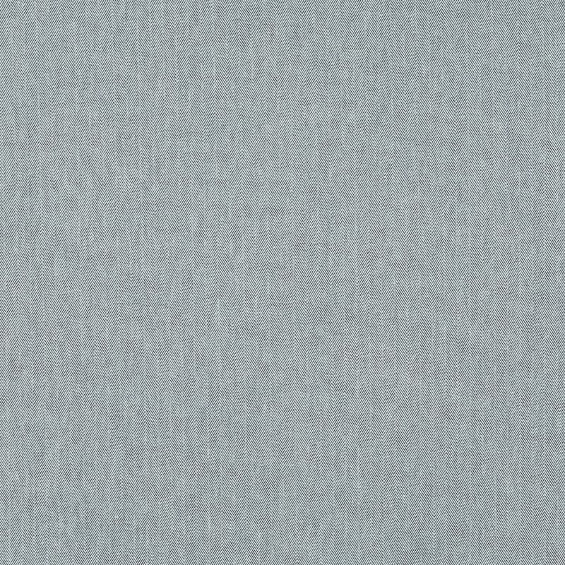 Herringbone-patterned wallpaper: narrow black chevron lines forming a tight zigzag, repeating uniformly and covering the entire flat wall or fabric surface under even, neutral light.