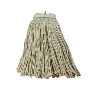 Impact, Layflat®, Cotton Cut-End Wet Mop Head with 1" Headband, 16 oz, White