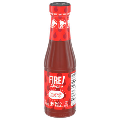 Taco Bell Fire Sauce, 7.5 oz Bottle