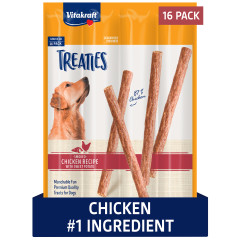 Image of Vitakraft Treaties, Treat for Dogs, Chicken Recipe with Sweet Potatoes, 16 ct
