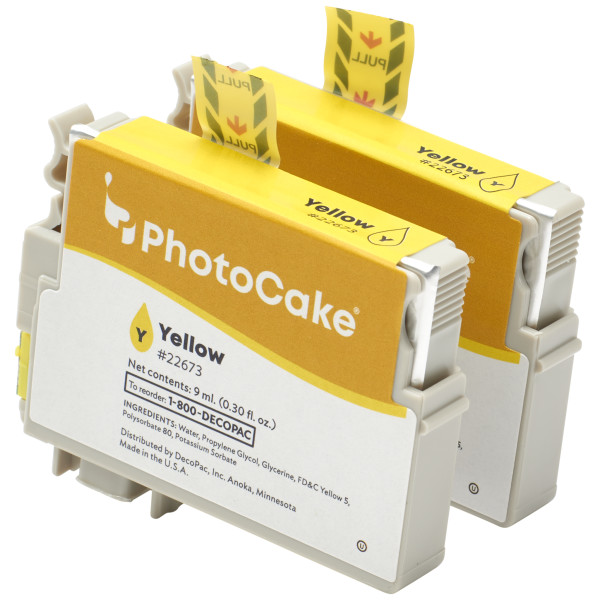 XP340, XP430, XP440 and XP446 Cartridge-Yellow - Red 3 Free PhotoCake® Ink