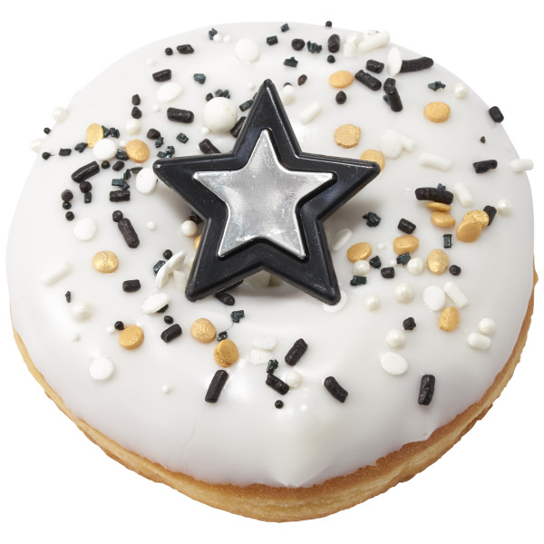 Grad Star Cupcake Rings