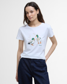 T-shirt con stampa Penfor 