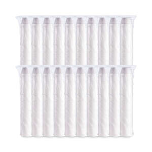 Dart, Foam Container, Extra Squat, 8 oz, White